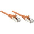 Intellinet Network Solutions 1.5 Ft Orange Cat6 Snagless Patch Cable 342230